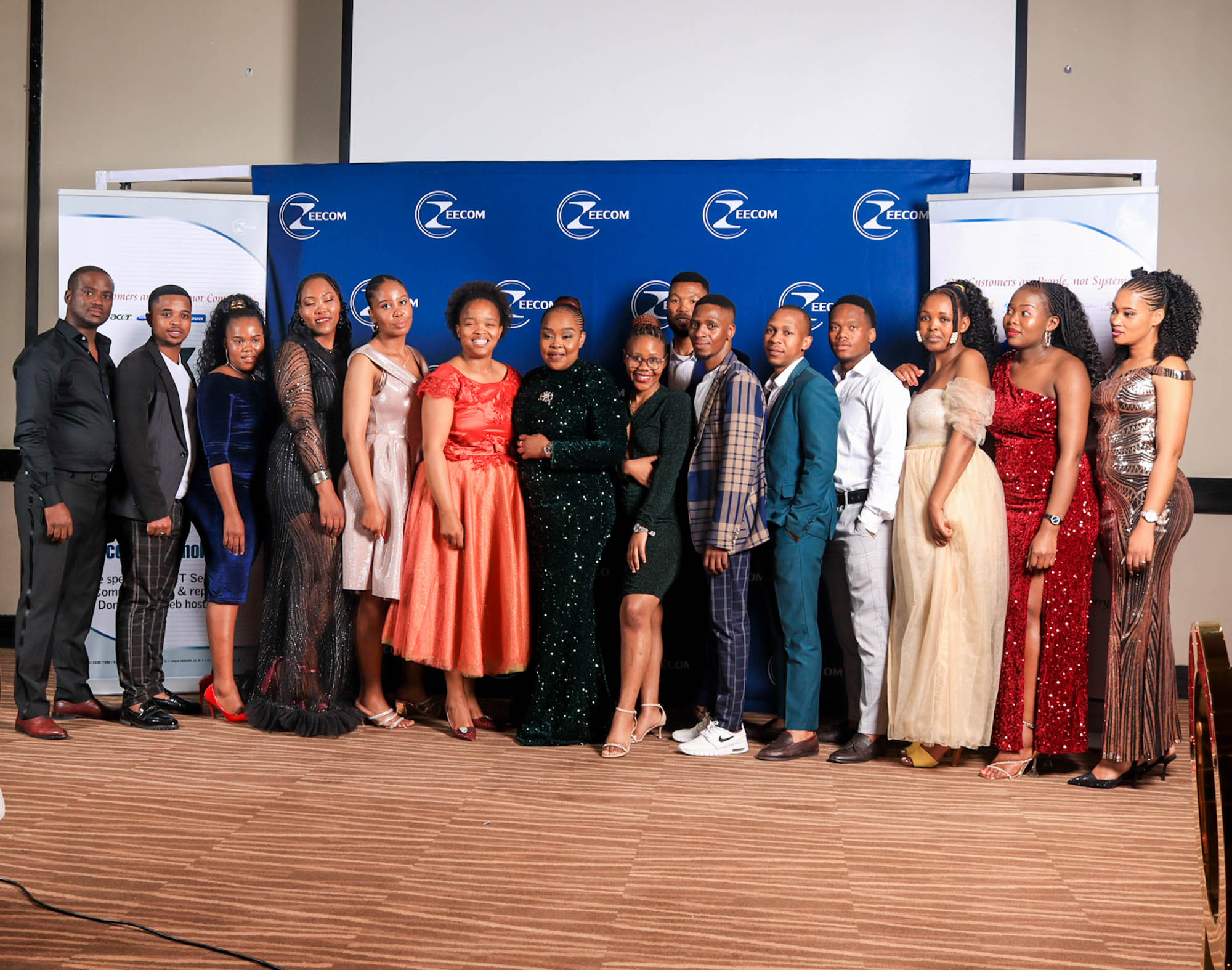 Together at Zeecom’s anniversary celebration.